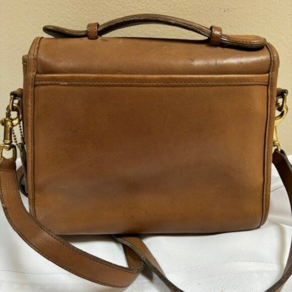 COACH Vintage Court Bag 9870 w/ hangtag - brown/tan - Picture 2 of 9